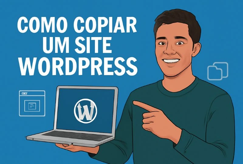 como copiar um site wordpress inteiro