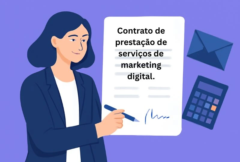 Contrato de prestação de serviços de marketing digital