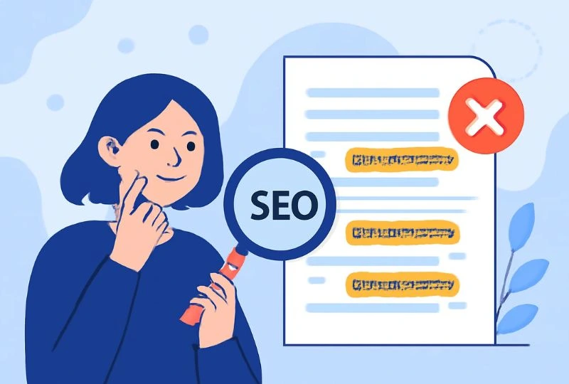 quais são os erros comuns ao otimizar artigos para seo