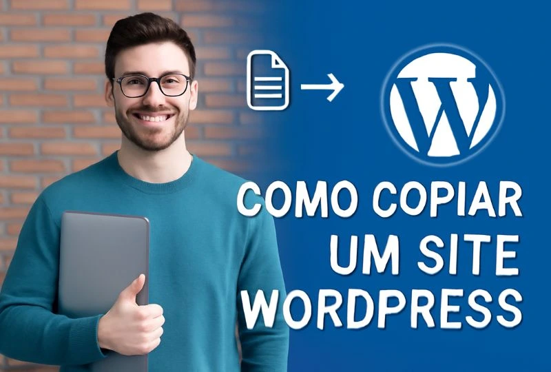 como copiar um site wordpress inteiro