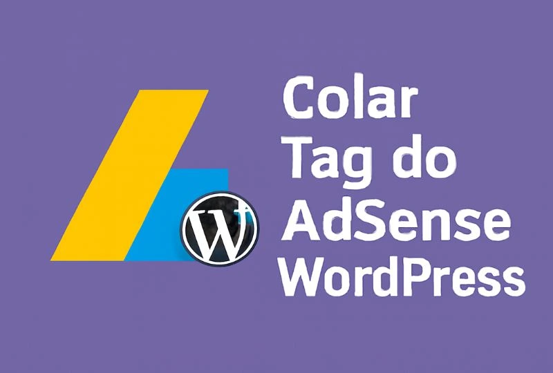 como colar tag do adsense no wordpress