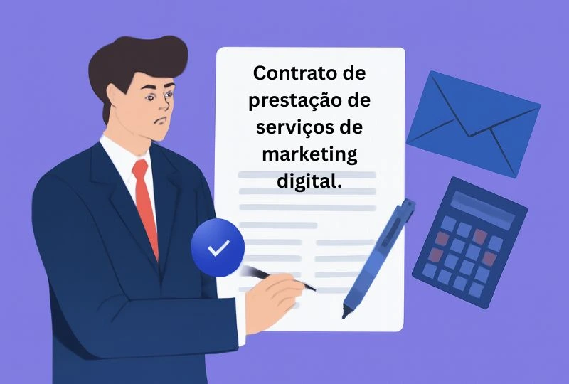 Contrato de prestação de serviços de marketing digital