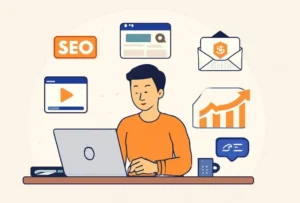 Posso encontrar materiais gratuitos no 1000 Ways para começar meu projeto digital?